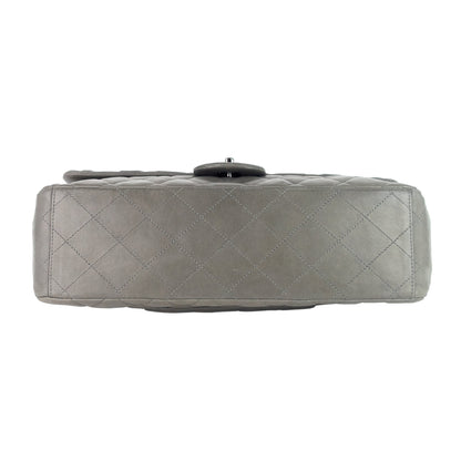 Maxi Flap Lambskin Leather Bag