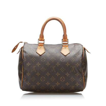 LOUIS VUITTON Monogram Speedy 25 Brown