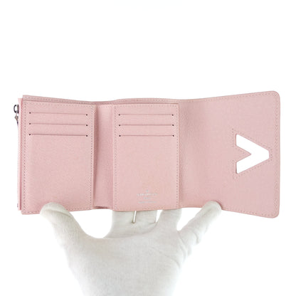 LOUIS VUITTON Twist Pink Epi Leather Compact Wallet