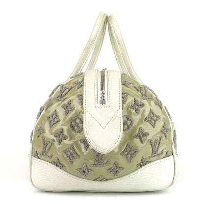 LOUIS VUITTON Monogram Bouclettes Speedy Round Bag