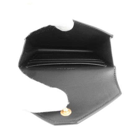 Celine Pocket Tricolour Calfskin Card Holder