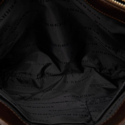 Brown Burberry House Check Tote