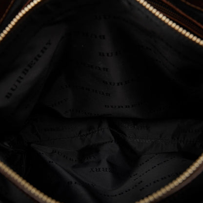 Brown Burberry House Check Tote