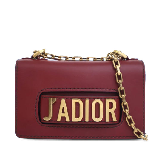Mini Calfskin JAdior Chain Flap