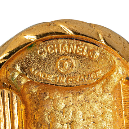 CHANEL CC Clip On Earrings Costume Earrings