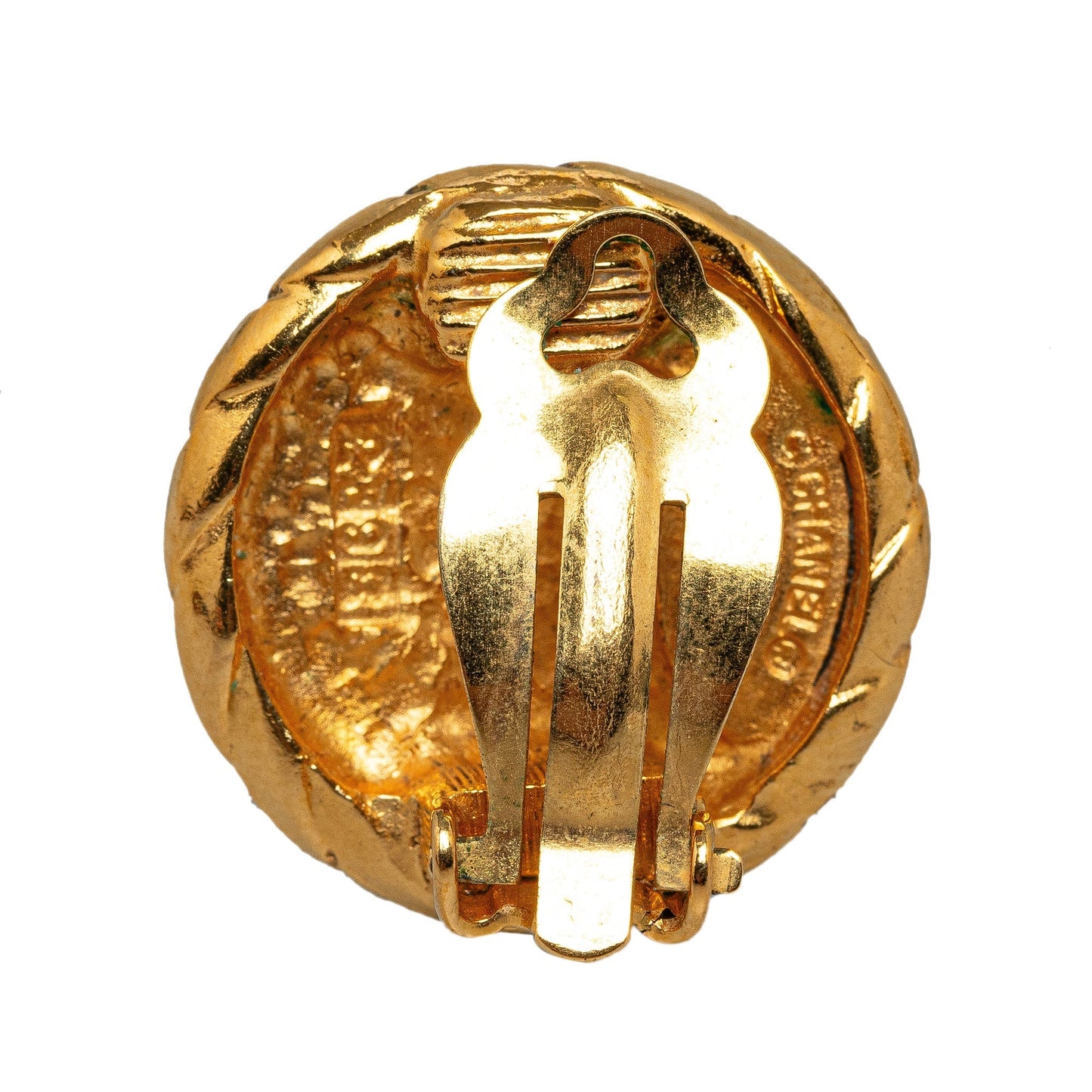 CHANEL CC Clip On Earrings Costume Earrings