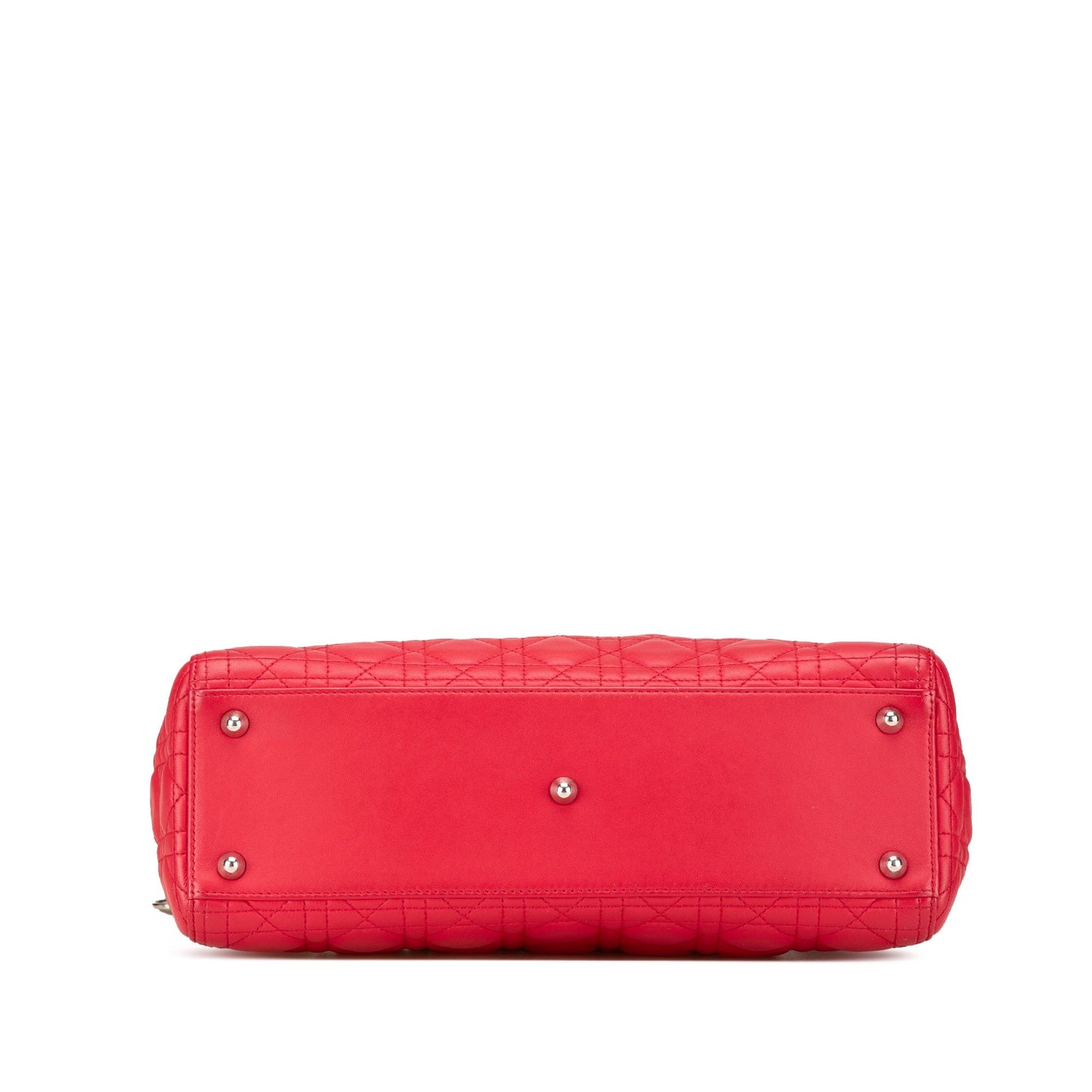 Large Lambskin Cannage Lady Dior