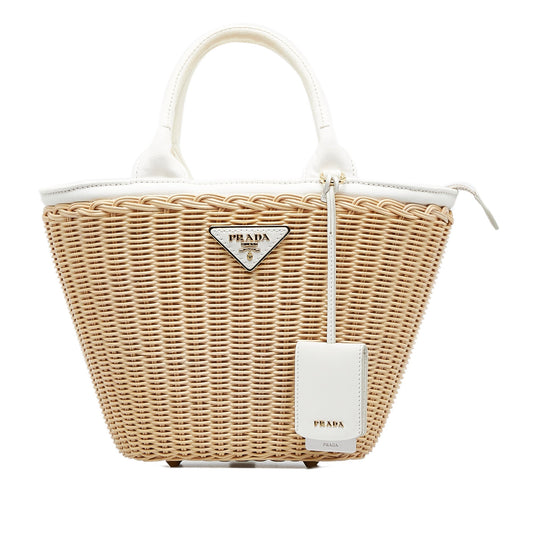 Prada Midollino Brown Wicker