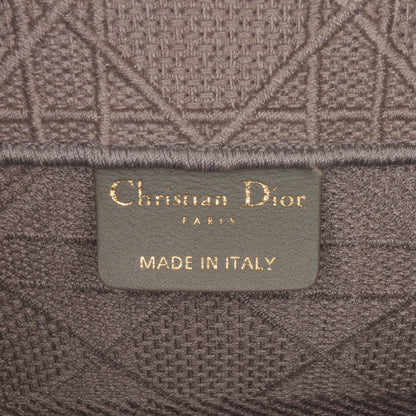 Medium Cannage Embroidered Book Tote