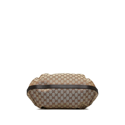 Brown Gucci GG Canvas Tote Bag