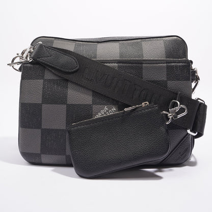 Louis Vuitton Damier Graphite 3D Trio Messenger 3D Monogram