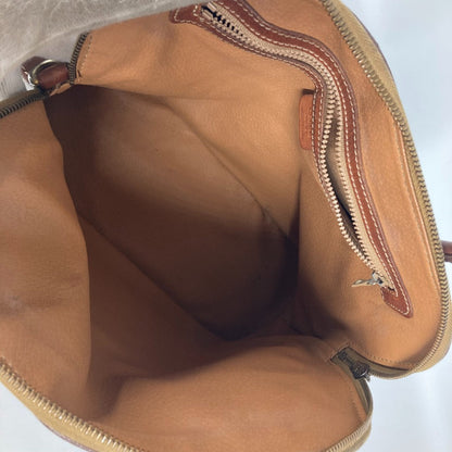 CELINE Handbag PVC / Leather Brown vintage Macadam Women Used