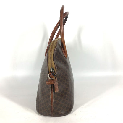 CELINE Handbag PVC / Leather Brown vintage Macadam Women Used