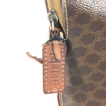 CELINE Handbag PVC / Leather Brown vintage Macadam Women Used