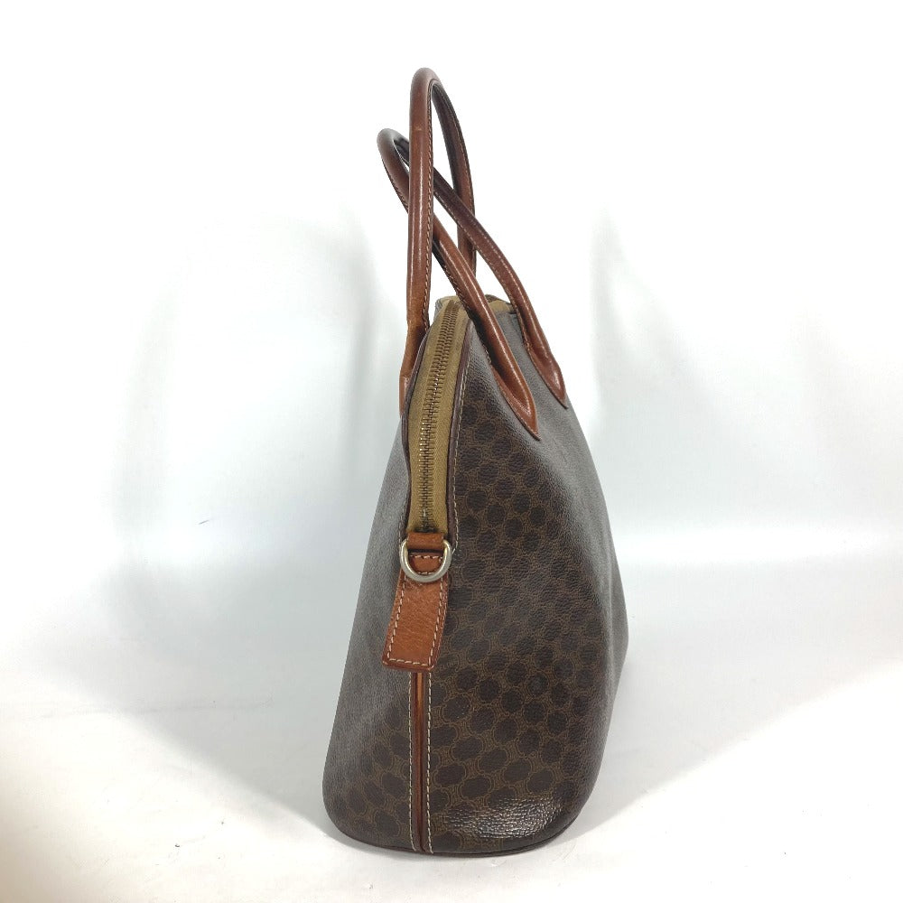 CELINE Handbag PVC / Leather Brown vintage Macadam Women Used