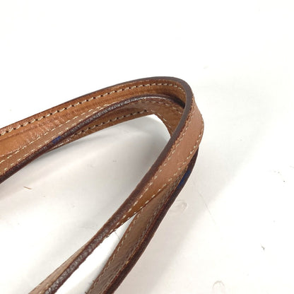 CELINE Shoulder Bag PVC / Leather Brown vintage Macadam Women Used