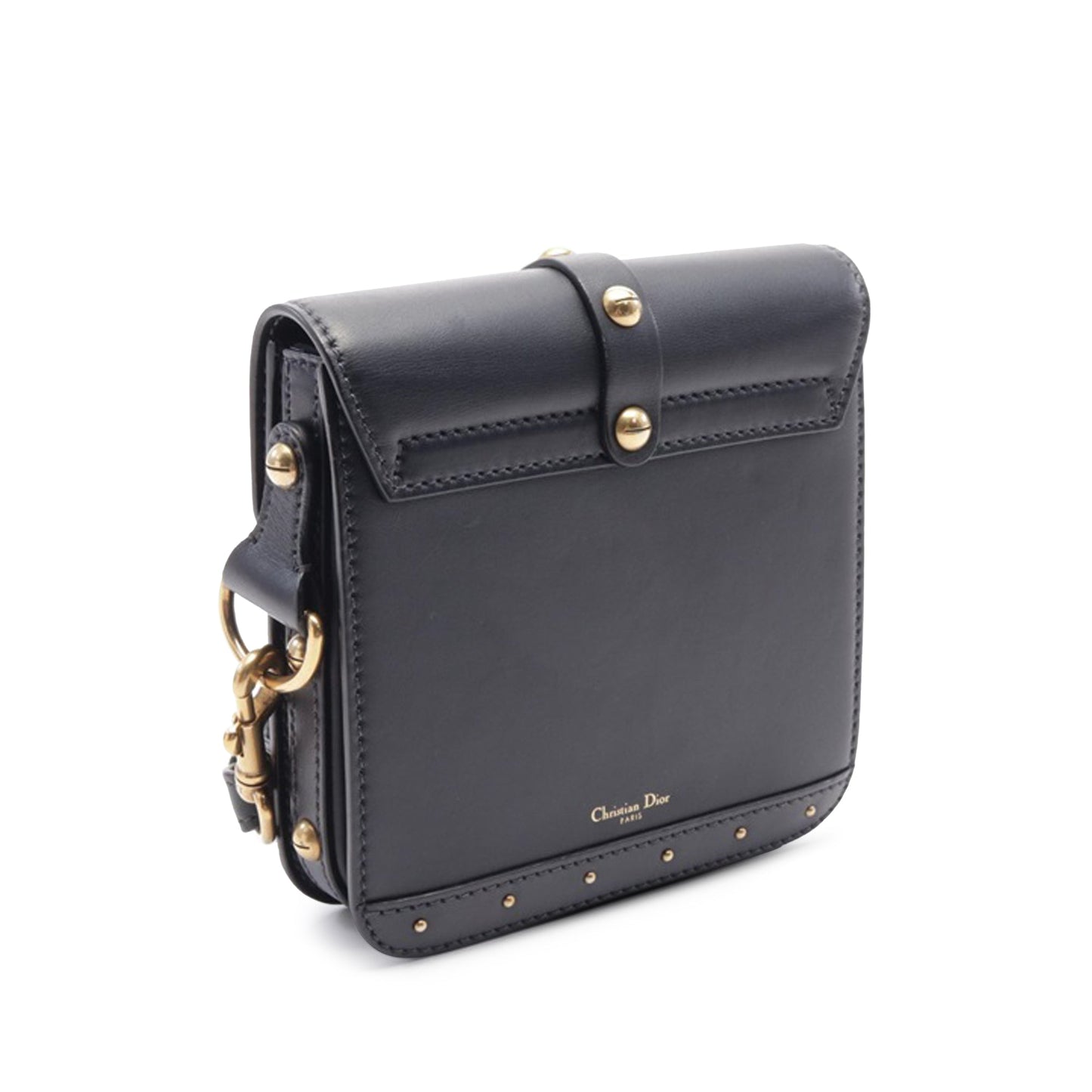 Leather DiorAddict Square Flap