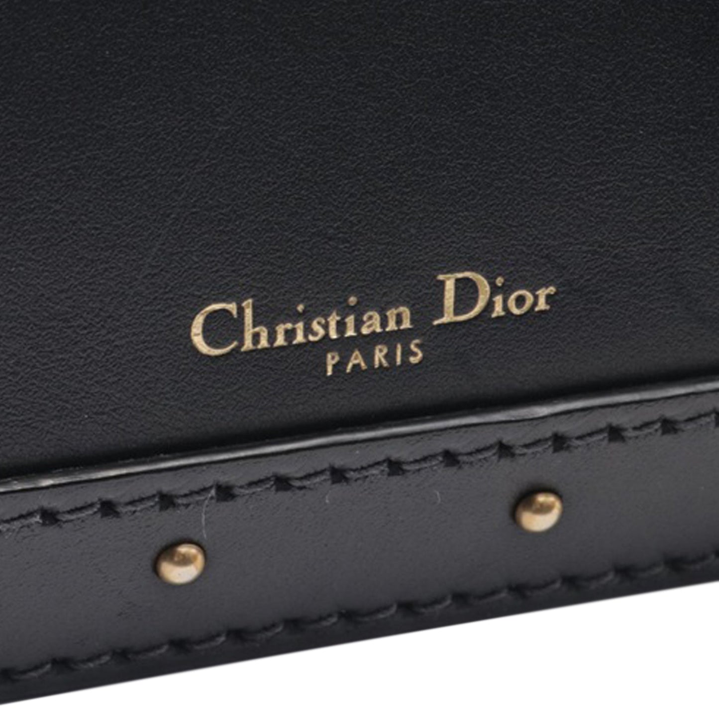 Leather DiorAddict Square Flap