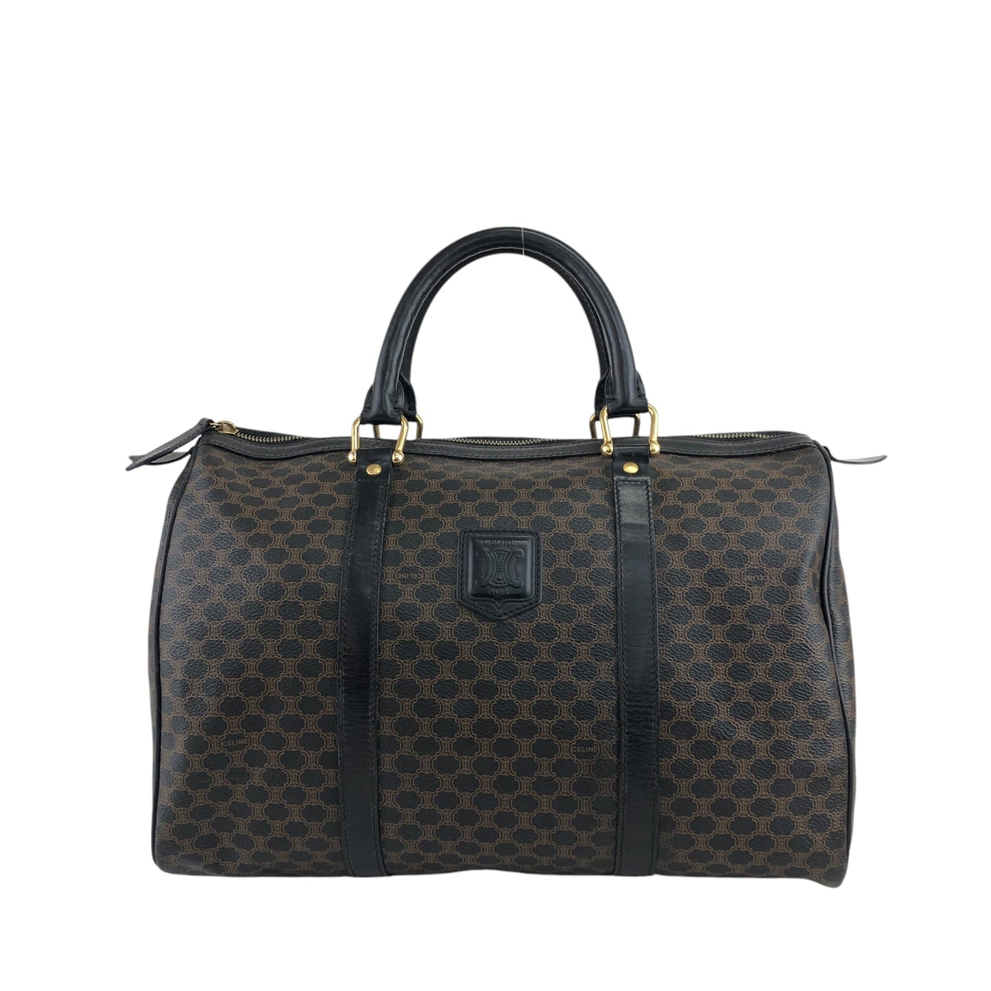 CELINE  Handbag Boston bag Black Vintage ibfr5i