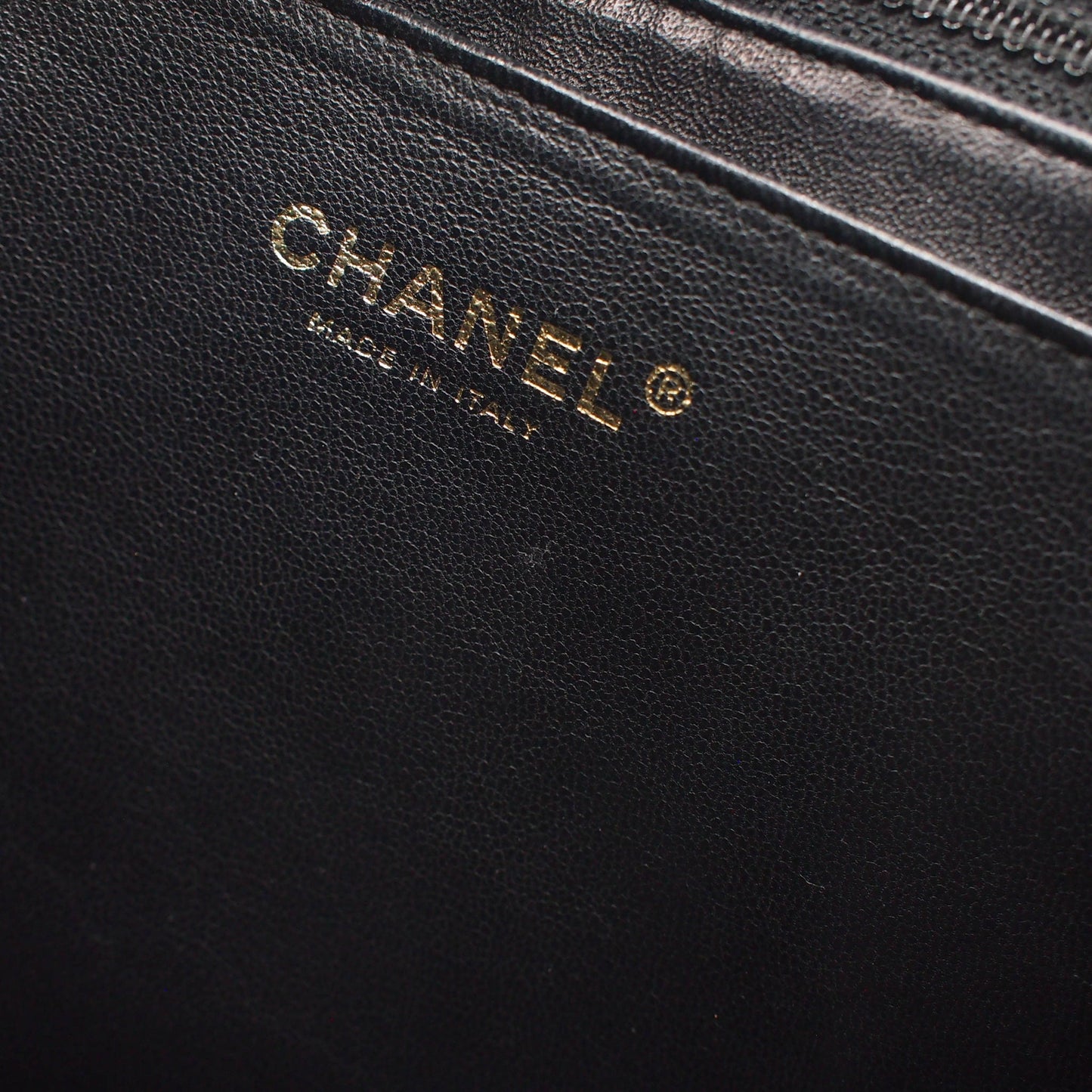 Single Flap Jumbo caviar leather black with ghw