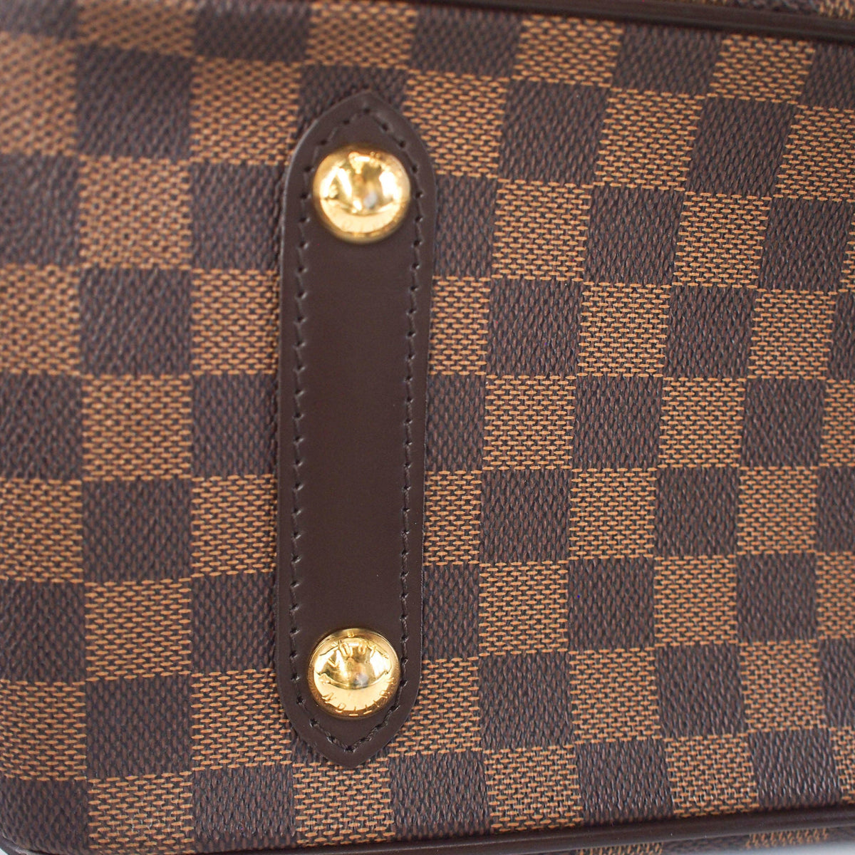 Louis-Vuitton Canvas Cabas Rosebery Bag in Damier Ebene