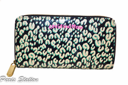 Ready to Wear Limited Edition Louis Vuitton Teal & Beige Vernis Leopar | Italystation.com - Shop Now at italystation.com
