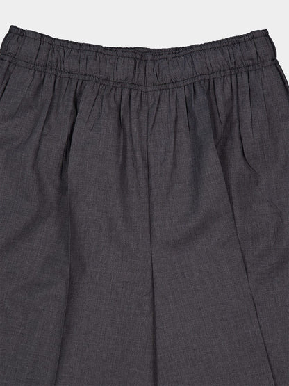 Ardesia Grey Superfine Virgin Wool Shorts
