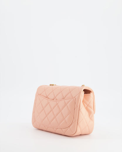 Chanel Pearl Crush Mini Square Flap Bag with Brushed Gold Hardware