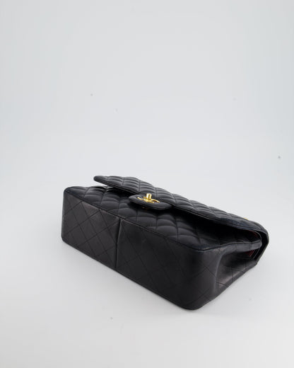 Chanel Black Jumbo Classic Double Flap Bag in Lambskin with Gold Hardware RRP £9,240