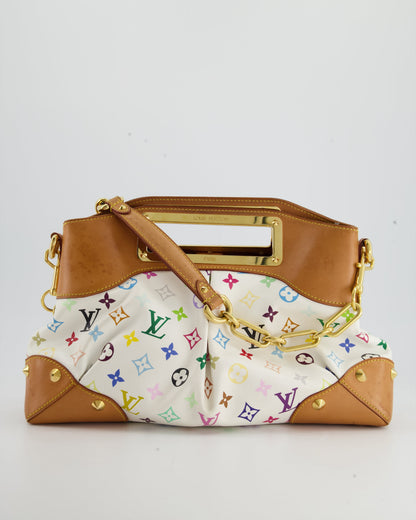 Louis Vuitton Murakami Monogram Multicolour Judy Bag with Gold Hardware