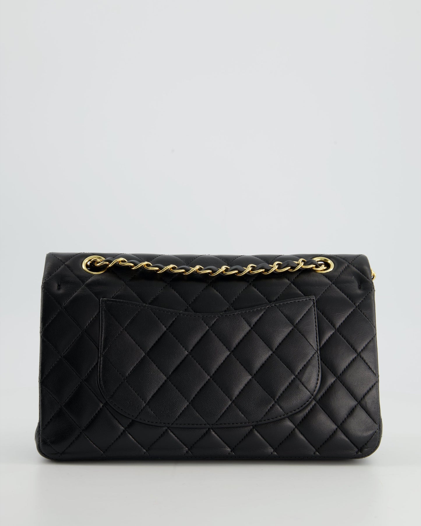 Chanel Medium Black Classic Double Flap in Lambskin Leather with Gold Hardware Bag RRP - £8,530