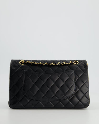 Chanel Medium Black Classic Double Flap in Lambskin Leather with Gold Hardware Bag RRP - £8,530