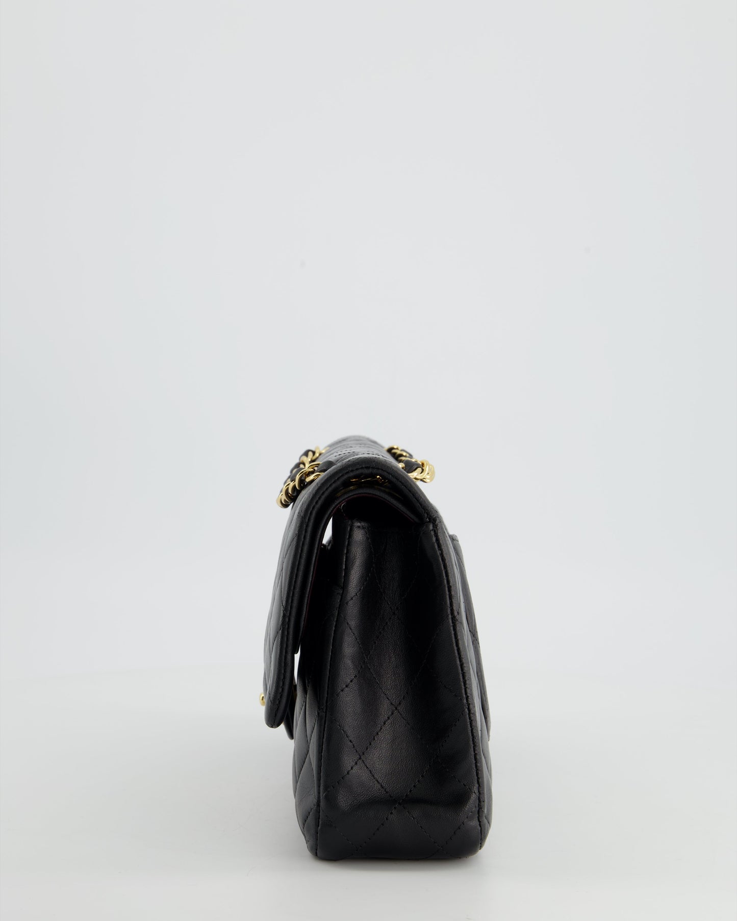 Chanel Medium Black Classic Double Flap in Lambskin Leather with Gold Hardware Bag RRP - £8,530