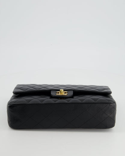 Chanel Medium Black Classic Double Flap in Lambskin Leather with Gold Hardware Bag RRP - £8,530