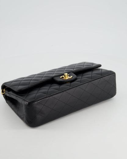 Chanel Medium Black Classic Double Flap in Lambskin Leather with Gold Hardware Bag RRP - £8,530