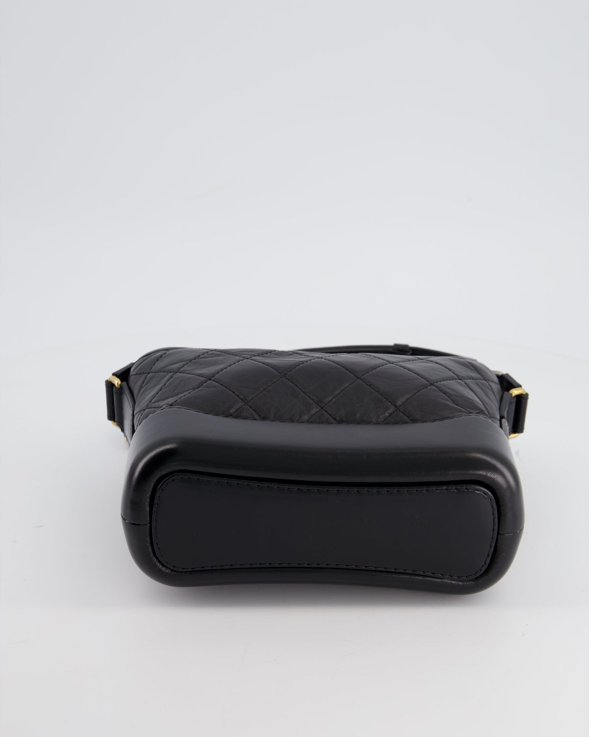 Chanel Black Small Gabrielle Bag in Lambskin Leather with Mixed Hardware