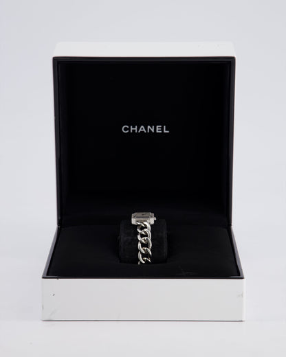 Chanel Stainless Steel Premiere H3253 Diamond and Mother of Pearl 26mm Quartz Watch