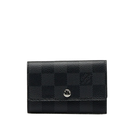 LOUIS VUITTON Damier Graphite 6 Key Holder