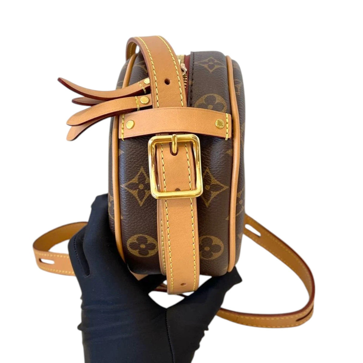 Louis-Vuitton Petite Boite Chapeau Monogram Brown GHW