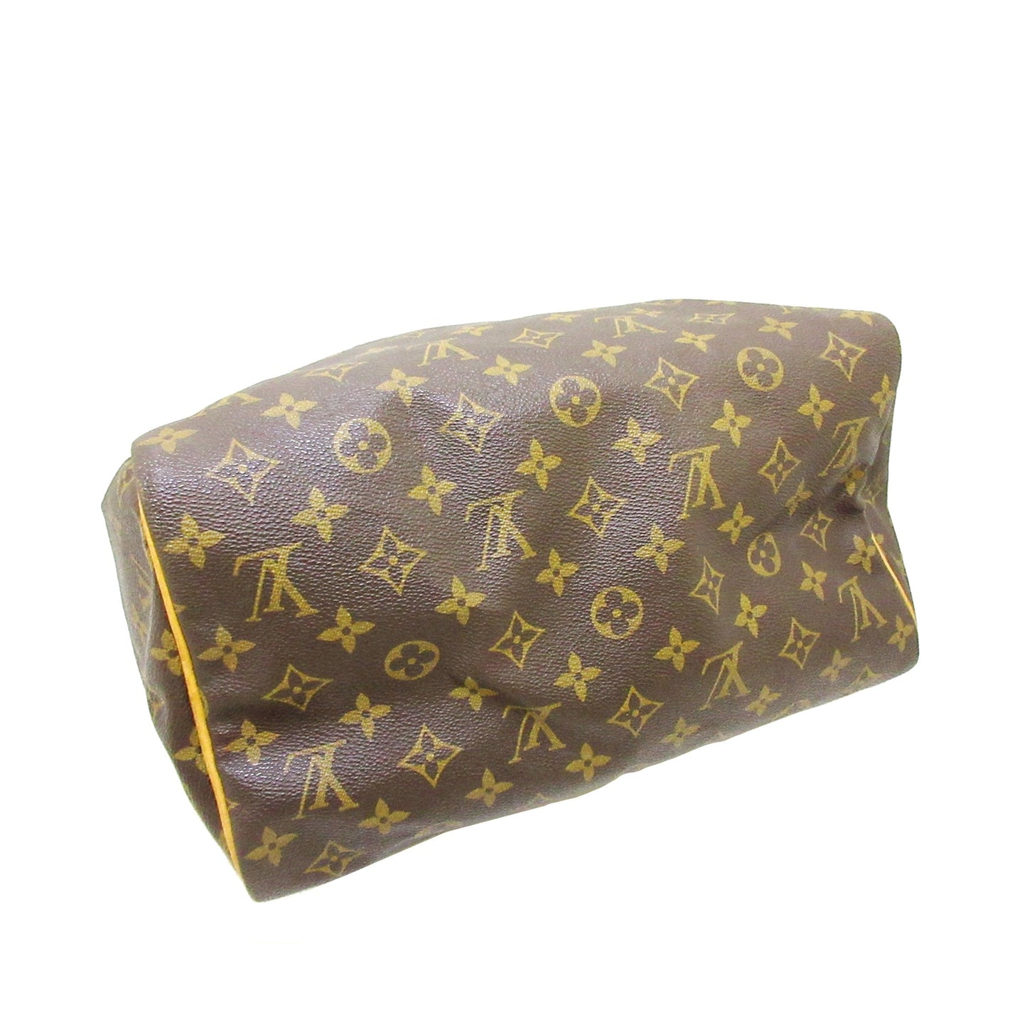 Louis-Vuitton Monogram Speedy 30 Brown