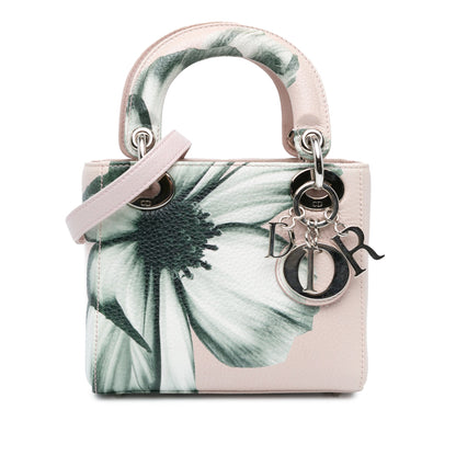 Mini Deerskin Flower Printed Lady Dior