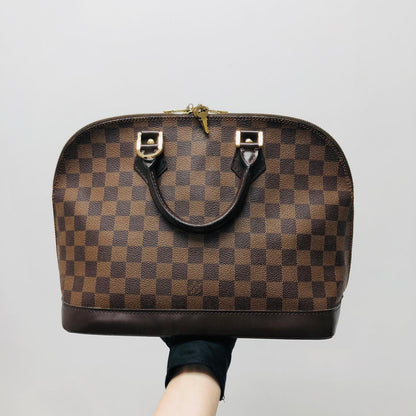 Louis-Vuitton Alma Damier Ebene PM