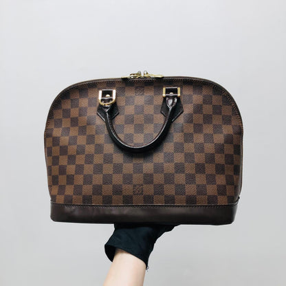 Louis-Vuitton Alma Damier Ebene PM