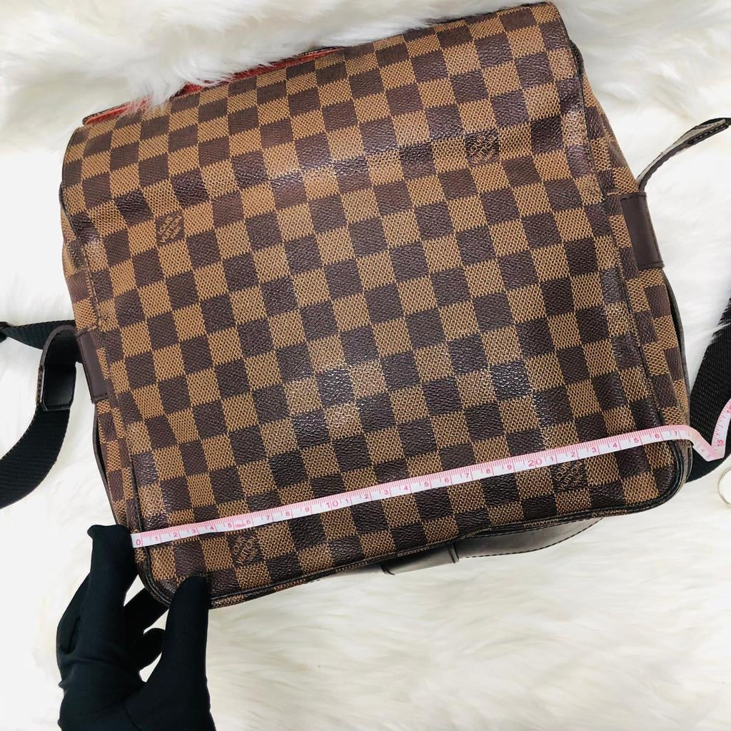 Louis-Vuitton Damier Ebene Daniel GM Messenger Bag