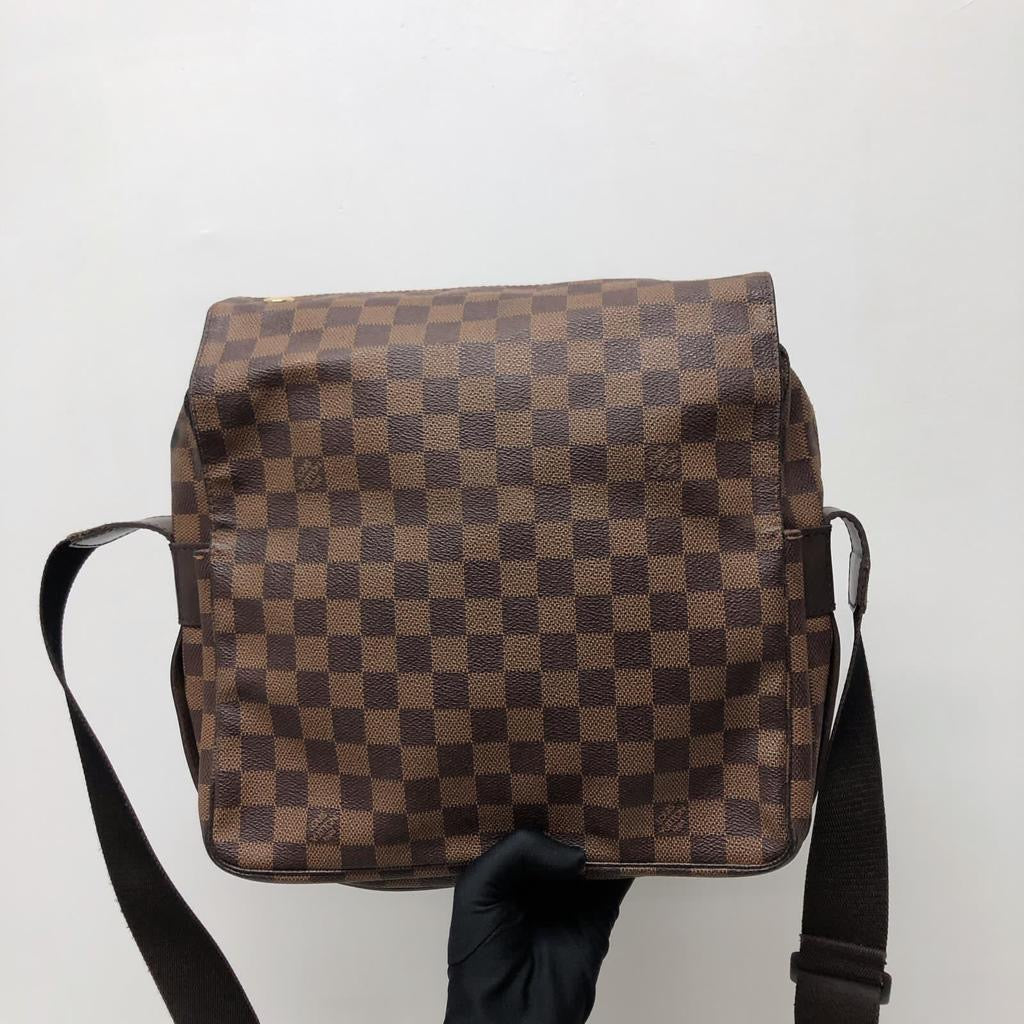 Louis-Vuitton Damier Ebene Daniel GM Messenger Bag