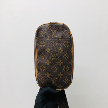 Louis-Vuitton Monogram Pochette Gange Crossbody Fanny Waist Belt Bag