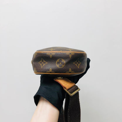 Louis-Vuitton Monogram Pochette Gange Crossbody Fanny Waist Belt Bag