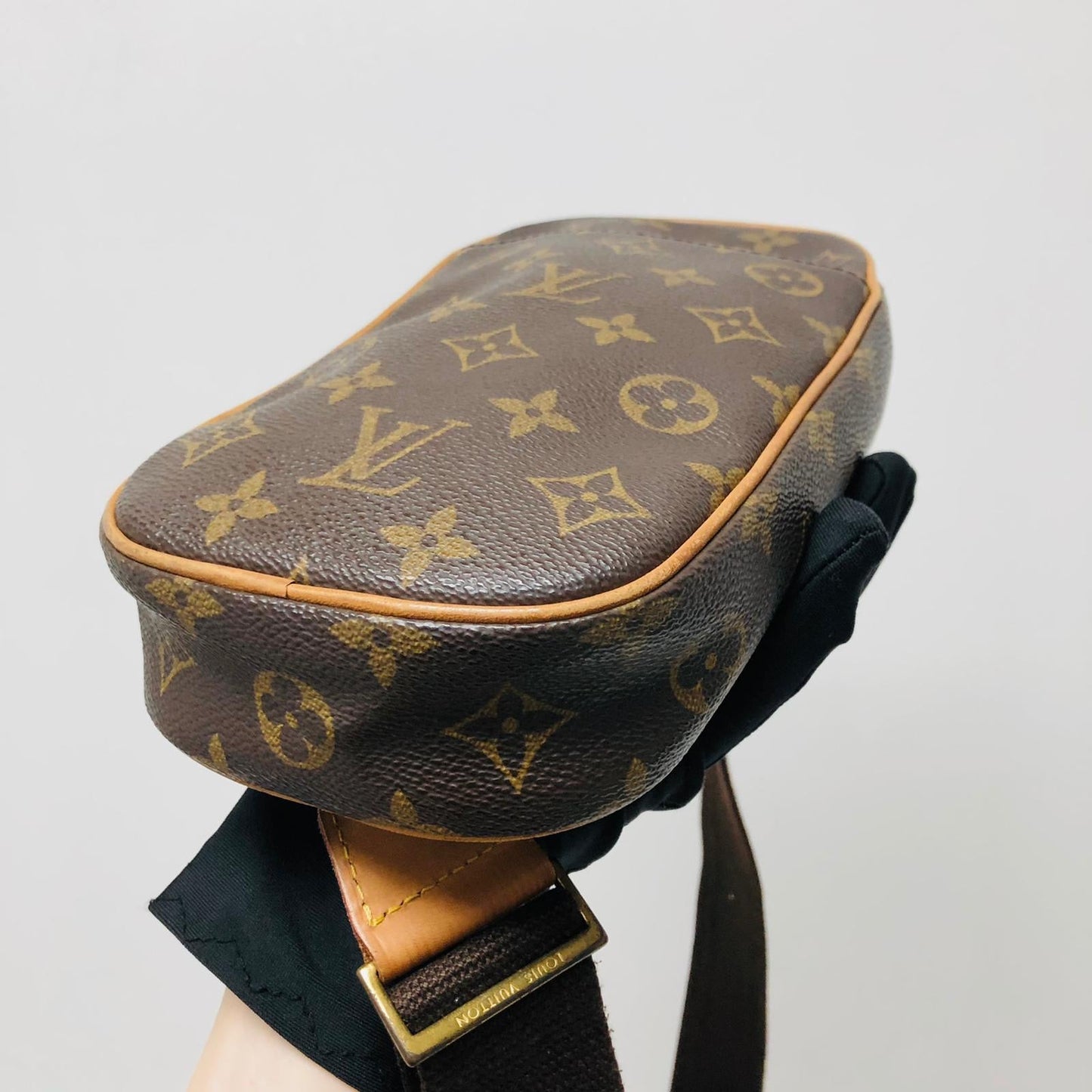 Louis-Vuitton Monogram Pochette Gange Crossbody Fanny Waist Belt Bag