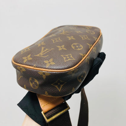 Louis-Vuitton Monogram Pochette Gange Crossbody Fanny Waist Belt Bag