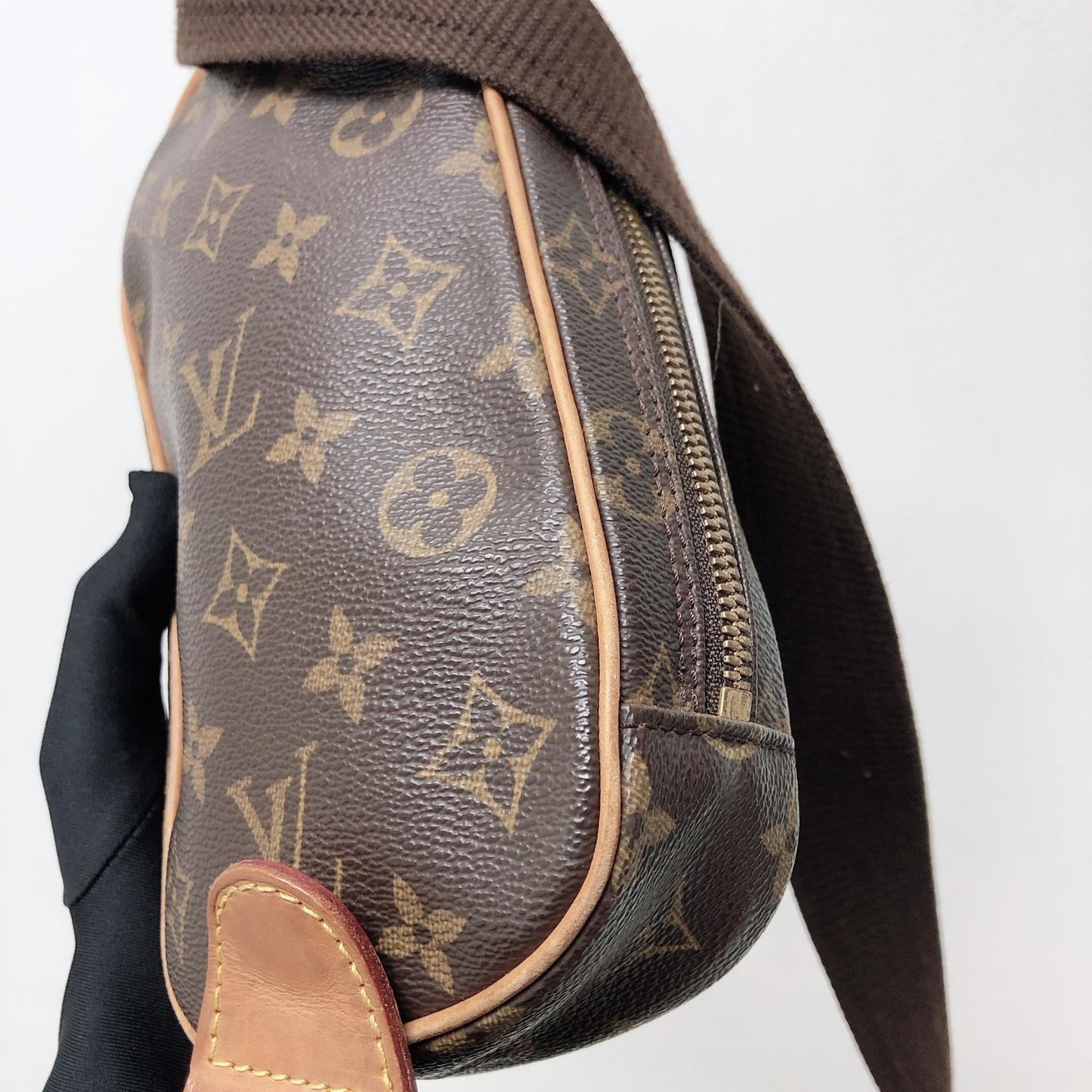 Louis-Vuitton Monogram Pochette Gange Crossbody Fanny Waist Belt Bag